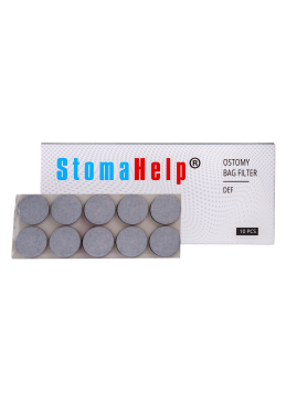 Фильтр для калоприёмника StomHelp, 10 шт